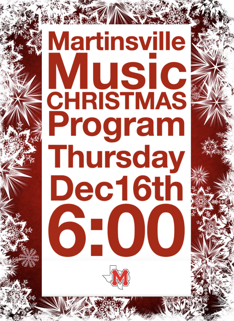 Christmas Program Flyer with red border and info on date and time. That information is in the main post. 