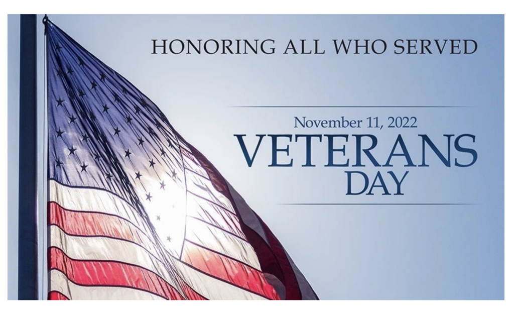 Veterans Day Program Flyer