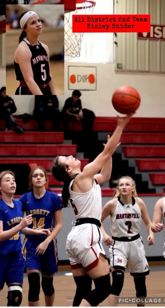 Kinley Snider all district basketball nomination